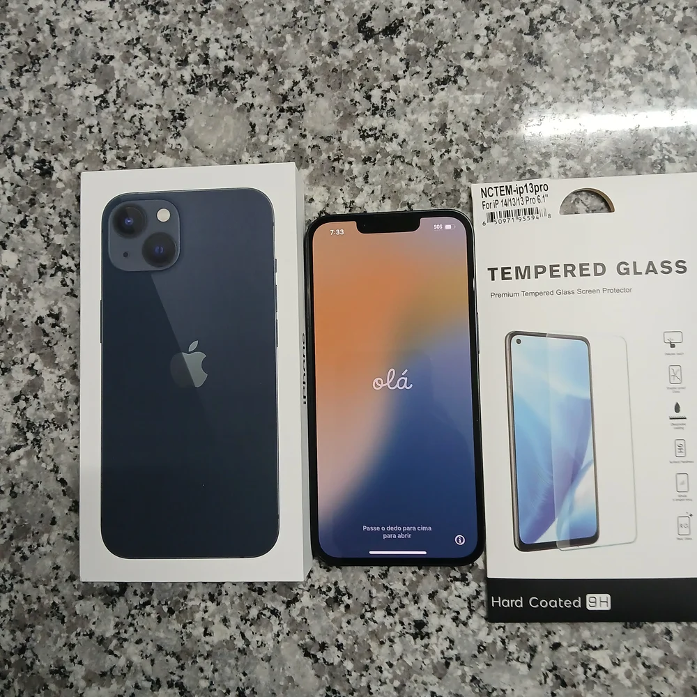 Black Smartphone with Accessories